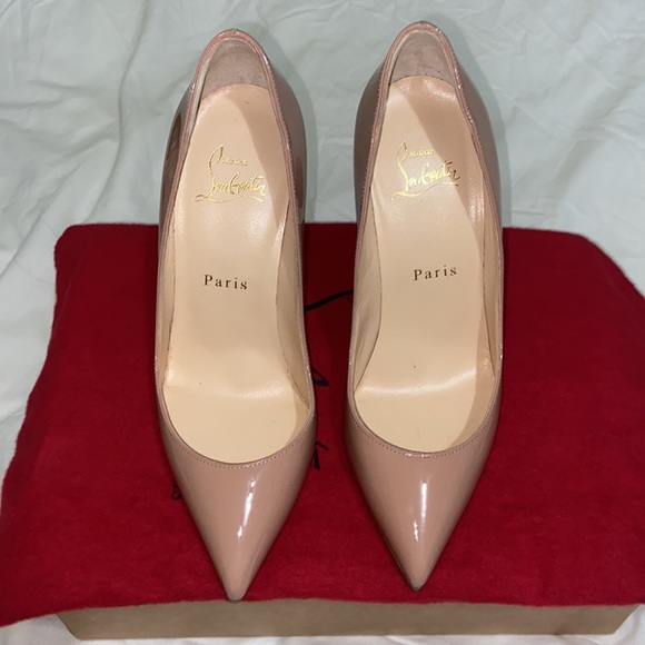 *100% AUTHENTIC CHRISTIAN LOUBOUTIN PATENT PUMPS* SO KATE - Picture 5 of 6